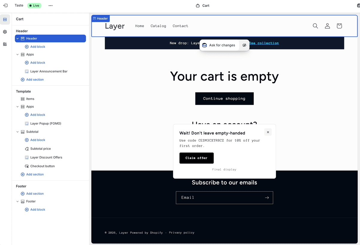 Theme Editor Controls